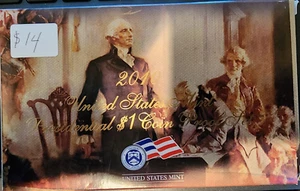 2010 United States Mint Presidential $1 Coin Proof Set Box & COA KJS - Picture 1 of 2
