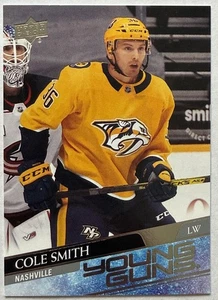 Serie 2 de hockey de cubierta superior 2020-21 #481 Cole Smith - Imagen 1 de 2