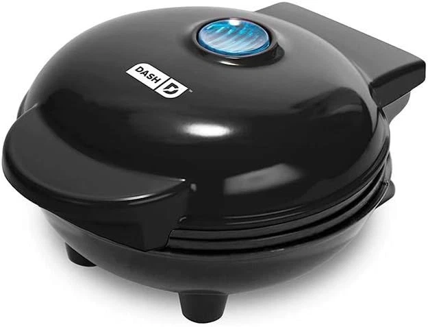 DASH DMS001BK Mini Maker Electric Round Griddle for Individual Pancakes Black