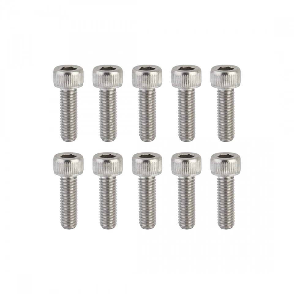 Pernos de tapa de enchufe de acero inoxidable SUNLITE PERNOS DE HARDWARE SUNLT ALLEN SS M5x16 BGo Foto 1 de 1