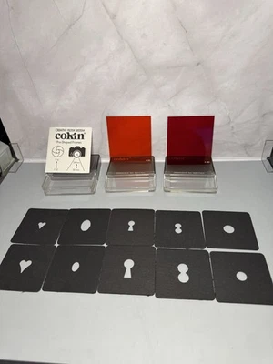 Marcos preformados Cokin F16-F32 y filtro Cokin serie A rojo 003 y naranja 002 Foto 1 de 3