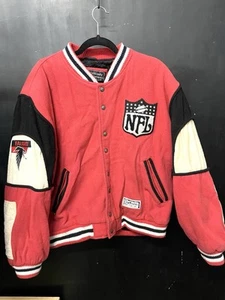 Chaqueta Universitaria de Lana Campri NFL ATLANTA FALCONS L De Colección Años 90 - Imagen 1 de 14