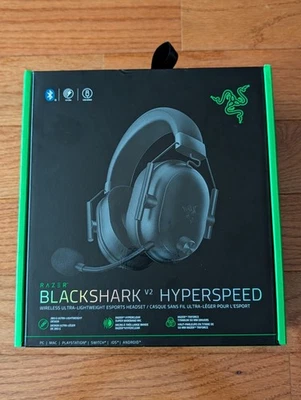 Razer Blackshark v2 Hyperspeed Wireless Ultra Lightweight Esports Headset - Image 1 of 4