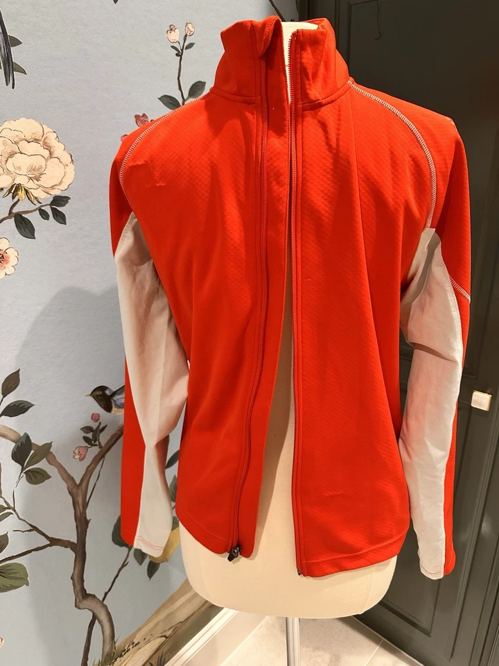 Chaqueta de ciclismo Cannondale para hombre roja negra gris cremallera completa talla M usada en excelente estado Foto 1 de 4