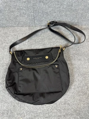Marc Jacobs Preppy Nylon Natasha Crossbody Bag Black NWOT - Image 1 of 4