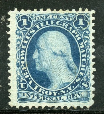 RO148a, V.R. Powell match revenue stamp. - Image 1 of 2