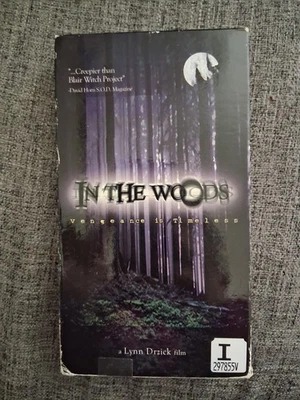 VHS: In The Woods (2001): Lynn Drzick, Dead Alive Productions, rare horror - Image 1 of 3