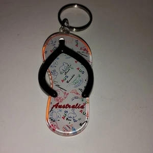 Australia Souvenir Chanclas Llavero Koala Canguro Cocodrilo Emú Sandalia - Imagen 1 de 5