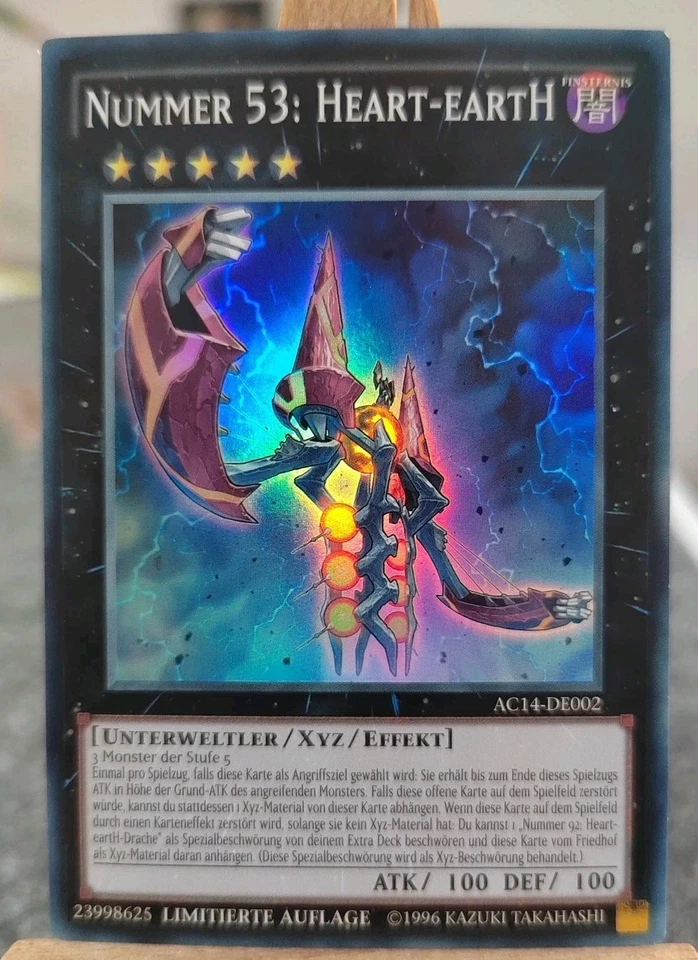 NUMMER 53: HEART-EARTH - AC14-DE002 Super Rare / Near Mint LIMITIERTE AUFLAGE - Bild 1 von 2