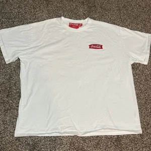 T-shirt Coca Cola Forever 21 2XLarge uomo vintage con etichette USA lato ufficiale Dbl - Foto 1 di 8