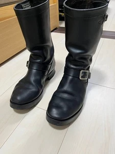 JUGUETES McCOY Boot THE WILD ONE Botas de Ingeniero Suela Pata de Gato Latigo Talla 7.5 - Imagen 1 de 9