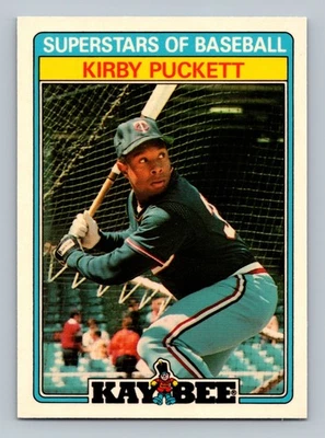 KIRBY PUCKETT 1987 KAYBEE SUPERSTARS OF BASEBALL TWINS - Image 1 of 2
