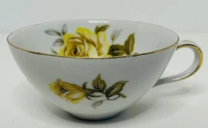 Harmony House Coffee Tea Cup Yellow Rose Japan - Picture 1 of 7