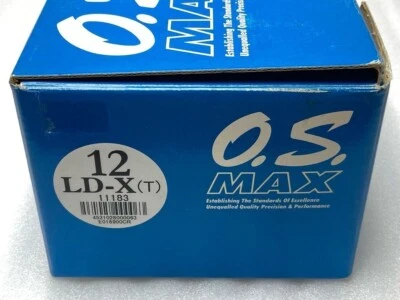 O.S. MAX-12LD-X(T) 2.11cc 2-stroke glow engine for 1/10 R/C cars tamiya f/s - Image 1 of 4