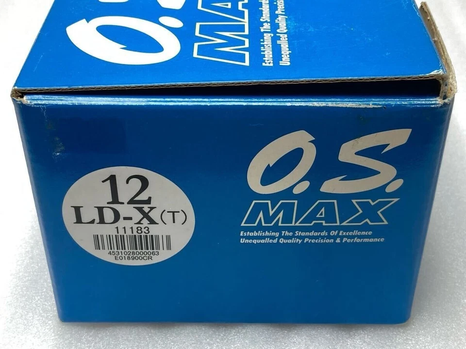 O.S. MAX-12LD-X(T) 2.11cc 2-stroke glow engine for 1/10 R/C cars tamiya f/s - Image 1 of 4
