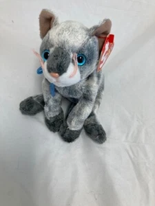 Ty Beanie Baby❤️FRISCO The Gray Cat 7" NUEVO MWMT'S - Imagen 1 de 1