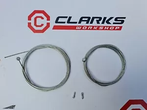 Brake cable MTB Hybrid Front / Rear Inner Wire Replacement Stainless Steel x 2 - Picture 1 of 2