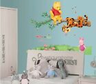 Lovely Winnie andTigger On Tree Wall Stickers Nursery Girl Boy Kids Room Decor