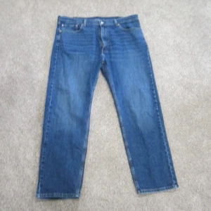 Levis 505 Jeans Regular Fit Straight Leg Herren 42x30 (eigentlich 42x29) Dark Wash - Bild 1 von 9