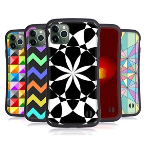 OFFICIAL PLDESIGN GEOMETRIC HYBRID CASE FOR APPLE iPHONES PHONES - Picture 1 of 20