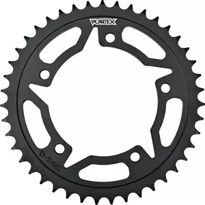 Vortex Steel Rear Sprocket Black - 520 - 45-Tooth 435S-45 - Picture 1 of 4