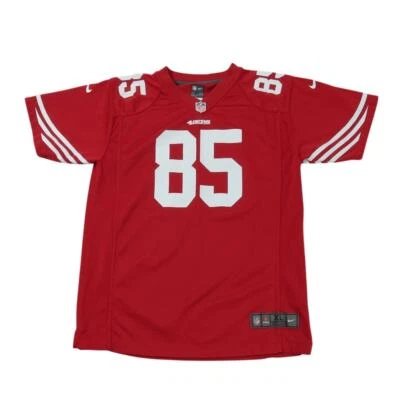Футболка молодежная Nike 18/20 XL красная Vernon Davis 85 SF 49ers NFL - Изображение 1 из 4