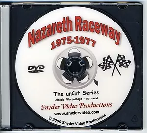 DVD de Nazareth Raceway 1975-1977 - producciones de video de Snyder - Imagen 1 de 1
