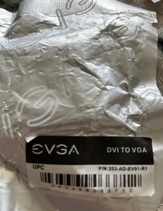 Evga DVI to VGA adapter DVI Video - HD-15 - Picture 1 of 5