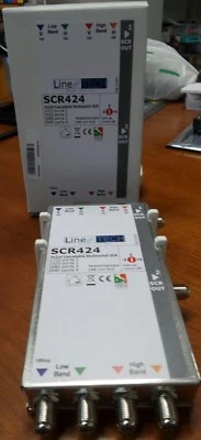 MULTISWITCH MINI PASSANTE SCR UNICABLE 4X2X4 2 SCR OUT LINE TECH - Immagine 1 di 4