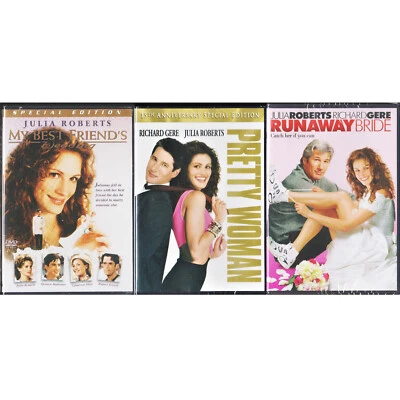 Julia Roberts 3 DVD Set  Best Friend's Wedding / Pretty Woman / Runaway Bride - Image 1 of 2