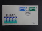 GUE114 GB Guernsey  First day stamp cover  Europa dated 1984