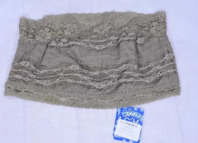 Intimately Free People Lace Bandeau Bralette Bra Taupe Size Small S NEW NWT - Image 1 of 4