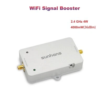 SH24Gi4000 dual chip 4W wireless WIFI signal amplifier for hotels, shopping mall - Image 1 of 4
