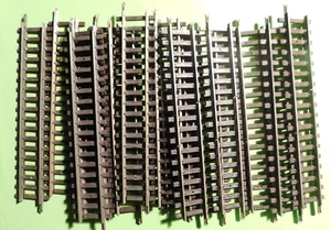 HORNBY acho MECCANO HO lot 12 rails droits 18 traverses excellent etat complet - Imagen 1 de 1