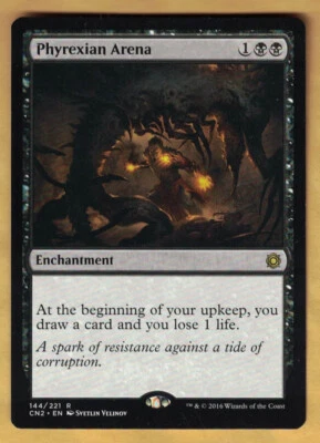 Phyrexian Arena  (Conspiracy 2 Take the Crown, Rare,  English, 2016) MTG - Image 1 of 2