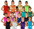 New! Mystique Solid Color Tank Gymnastics Leotard  - Variety of colors