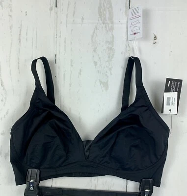 Nuevo con etiquetas Sujetador Cosabella Negro Copa Suave Sin Acolchado Con Aros Estilo 77351 Foto 1 de 4