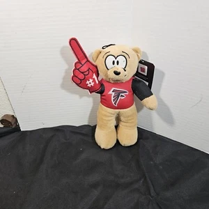 Atlanta Falcons Football NFL #1 Fan Plush Soft Eyed Bear Good Stuff Team Logo - Picture 1 of 11