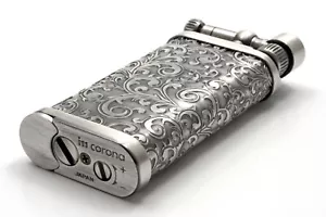 IM Corona Verzinntes Messing Feuerzeug - Old Boy Venetian pipe lighter Pfeife - Bild 1 von 3