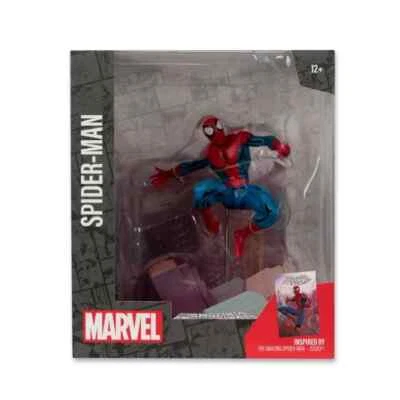 Figura posada McFarlane Marvel Spider-Man #1 escala 1:10 con escena Foto 1 de 4