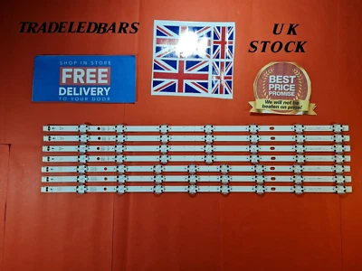 LED BACKLIGHT KIT FOR JVC LT-55C760 LT-55C860(A) LT-55C870  - Image 1 of 3