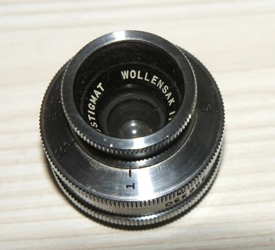 Wollensak Velostigmat 17mm f2.7 C-Mount Cine Movie 16 mm Lens FITS BOLEX FILMO  - Image 1 of 4