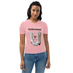 Personalisiertes T-Shirt Brautjungfer - Bild 1 von 13