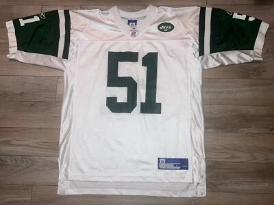 Jonathan Vilma #51 New York Jets NFL Reebok Football Jersey L Large LG Men’s - Image 1 of 4