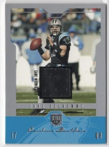 2004 Skybox Limited Edition Jake Delhomme #42 SILVER JERSEY SN#/250 - Picture 1 of 2