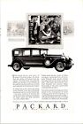 Print Ad 1928 Packard Motor Car Repousse Detroit Michigan