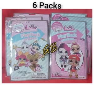 L.O.L. Surprise PLAY PACK Grab & Go 24 Page Coloring Book - Crayons Party Gifts - Picture 1 of 8