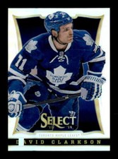 2013-14 Rookie Anthology Select Update Prizm #441 David Clarkson Maple Leafs