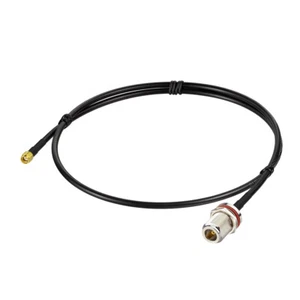 Antenna Extension Cable KSR195 N Female to RP-SMA male 1m for 3G 4G WiFi Lora - Picture 1 of 5
