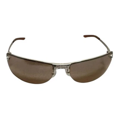 GAFAS DE SOL DIOR VINTAGE SIN MONTURA ESTILO Y2K HEISEI Marrón De Japón Auténticas Foto 1 de 4